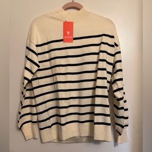 Weaczzy Striped Sweater